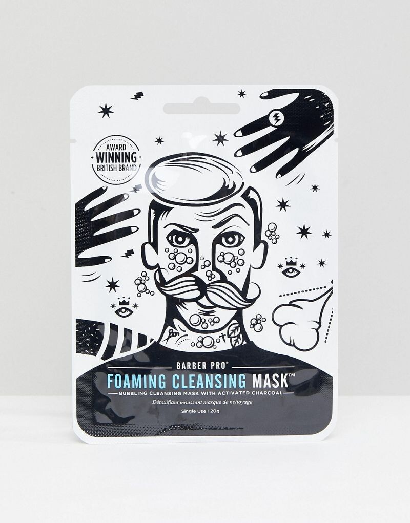 

Пенящаяся очищающая маска Barber Pro, Foaming