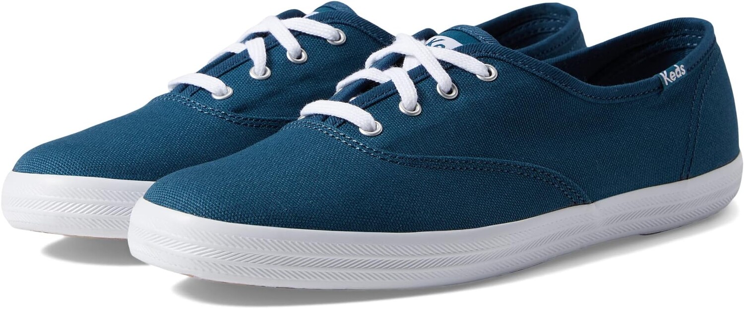 

Кроссовки Champion Canvas Lace Up Keds, цвет Blue 2