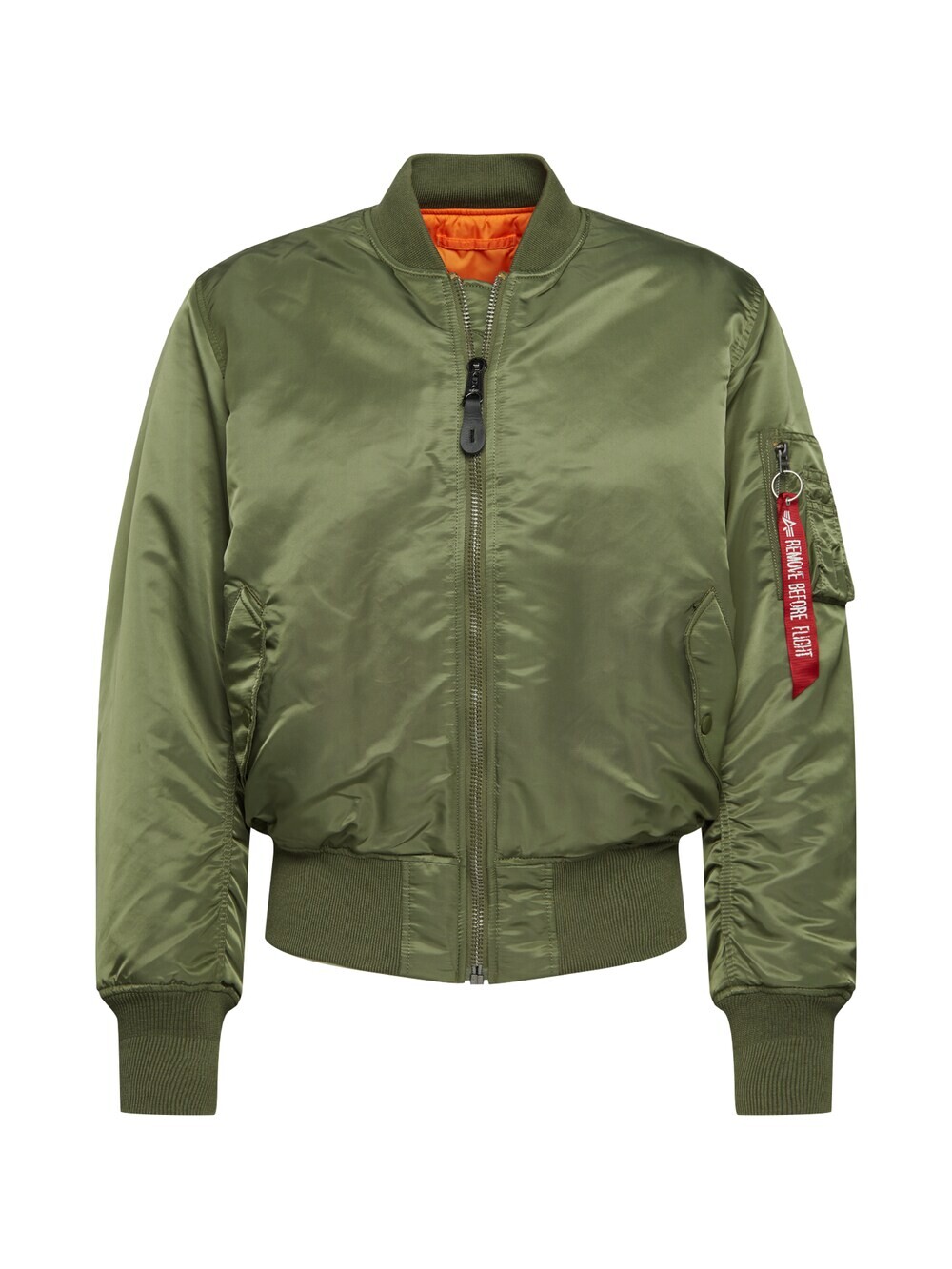 

Межсезонная куртка Alpha Industries MA-1, оливковое, Зеленый