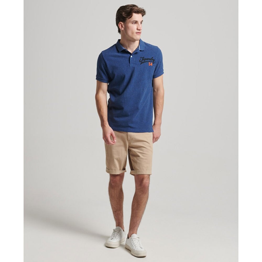 

Поло Superdry Vintage Superstate, синий