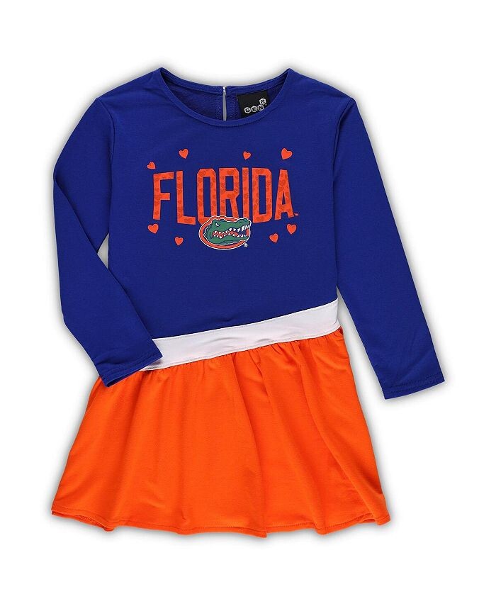 

Платье Royal Florida Gators для девочек-подростков, платье из френч-терри по душе Outerstuff, синий