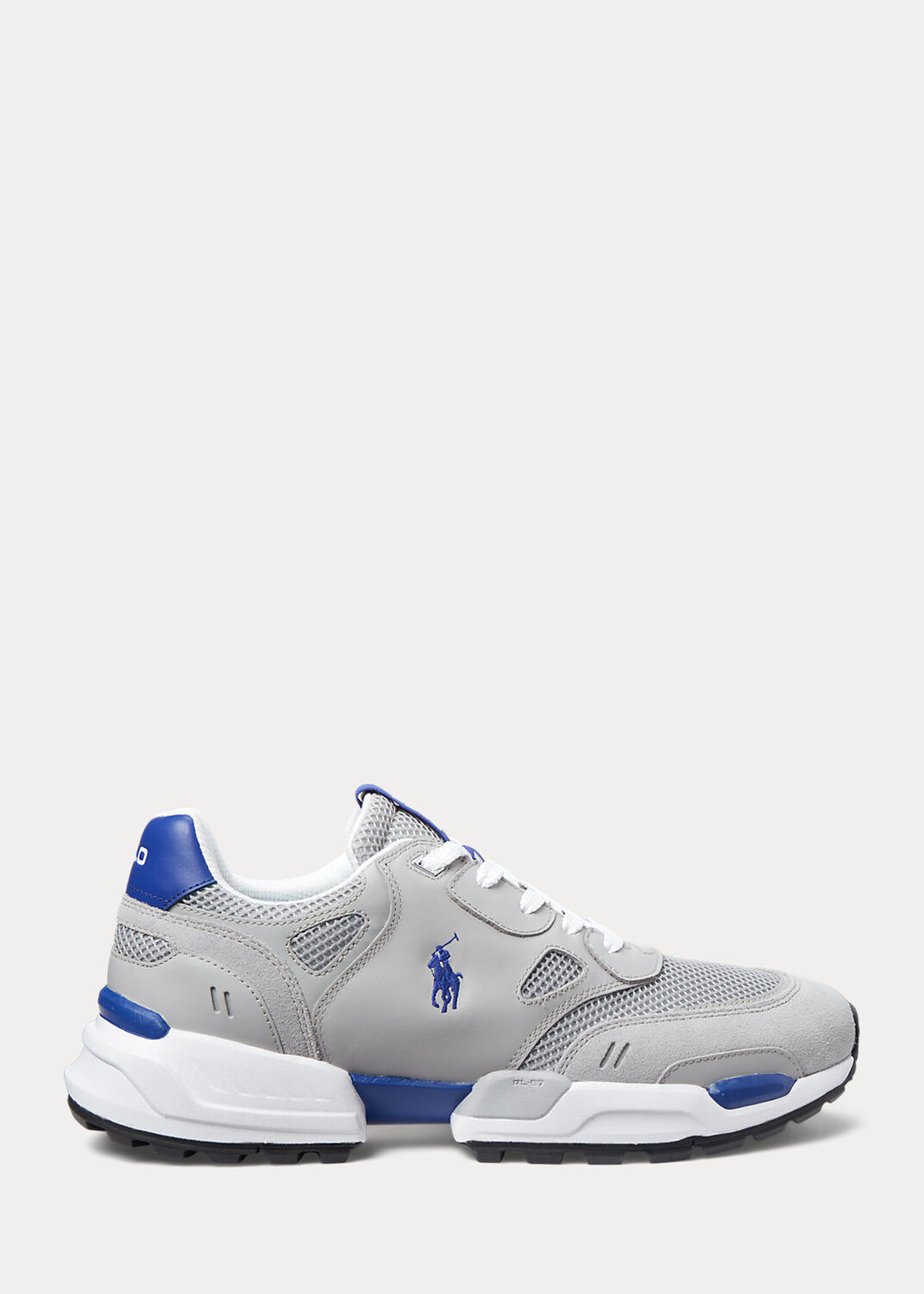 

Кроссовки Jogger из замши и сетки
