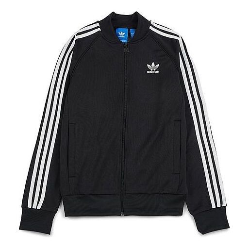 

Куртка adidas originals Superstar Track Jacket In Black, черный