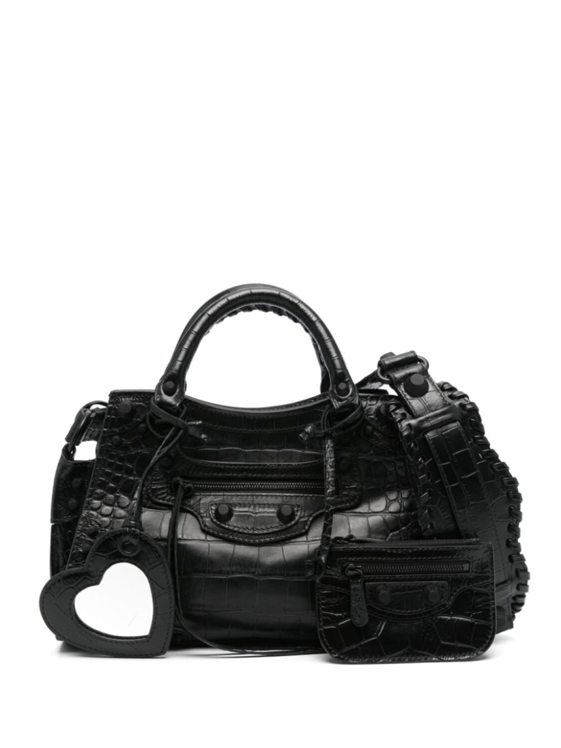 

Сумка-тоут Le Cagole размера мини Balenciaga, черный