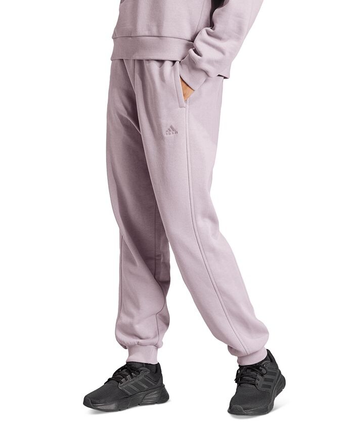 

Женские флисовые спортивные штаны для джоггеров ALL SZN adidas, фиолетовый