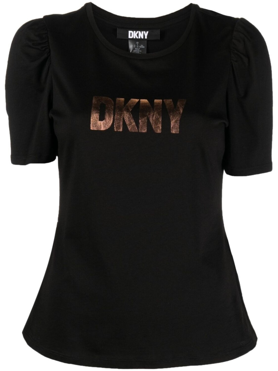 

DKNY футболка с логотипом, черный