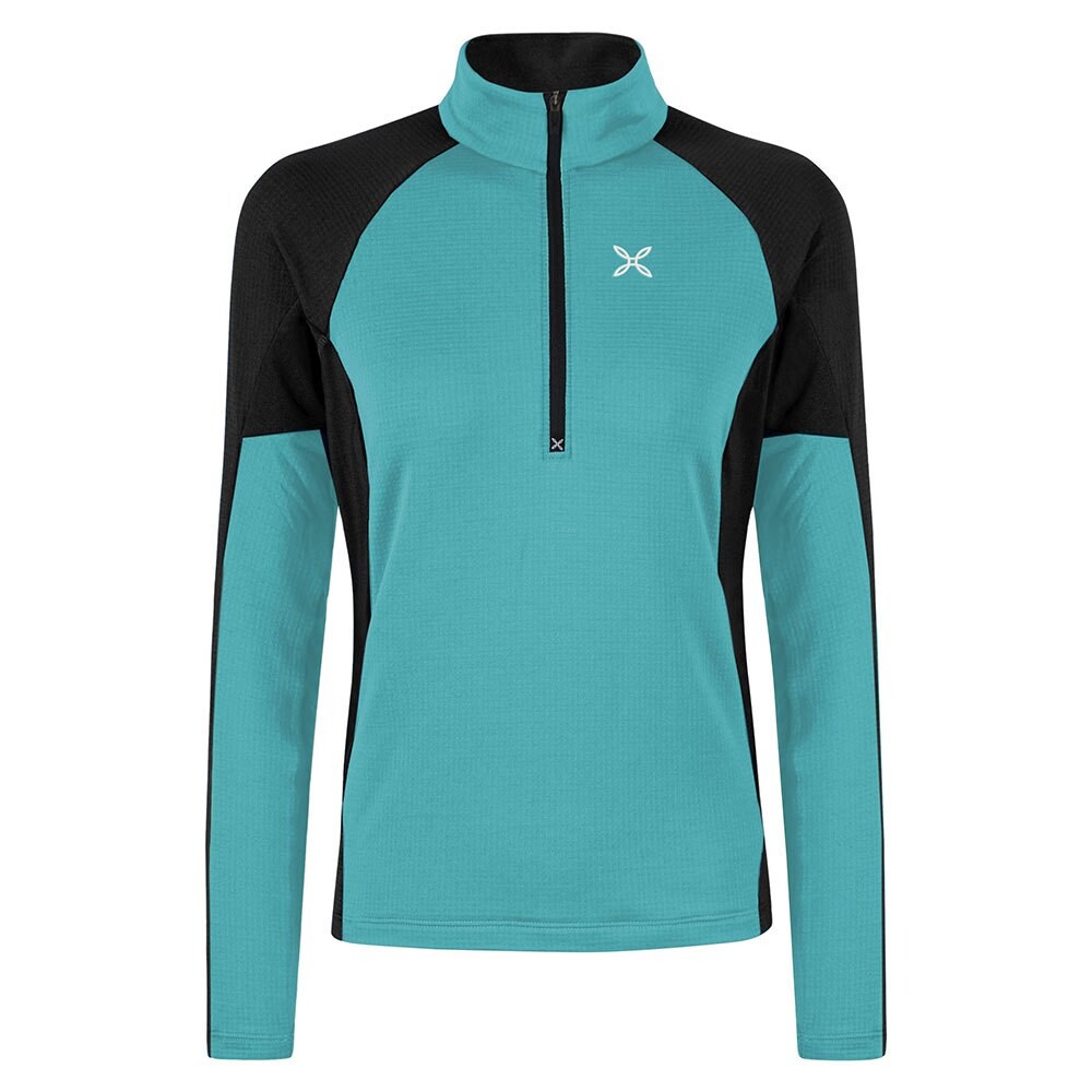 

Футболка с длинным рукавом Montura Run Soft 2 Half Zip, синий