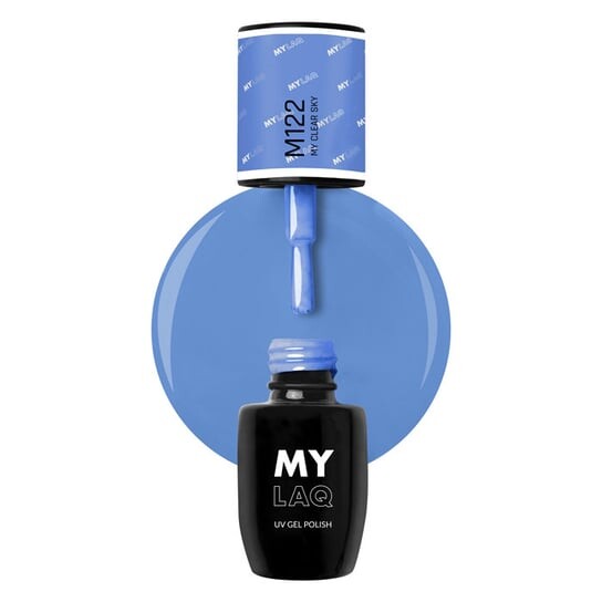 

Гибридный лак для ногтей, My Clear Sky M122, 5 мл MylaQ, Silcare