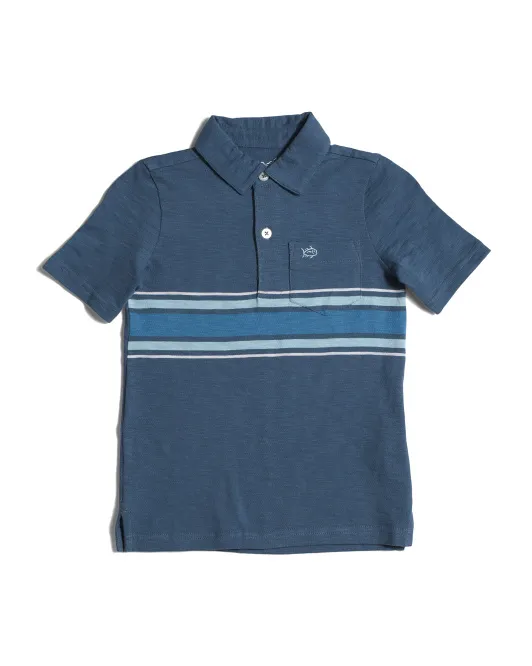 

Поло Big Boys Mesa Sun Farer Southern Tide, цвет Aged Denim