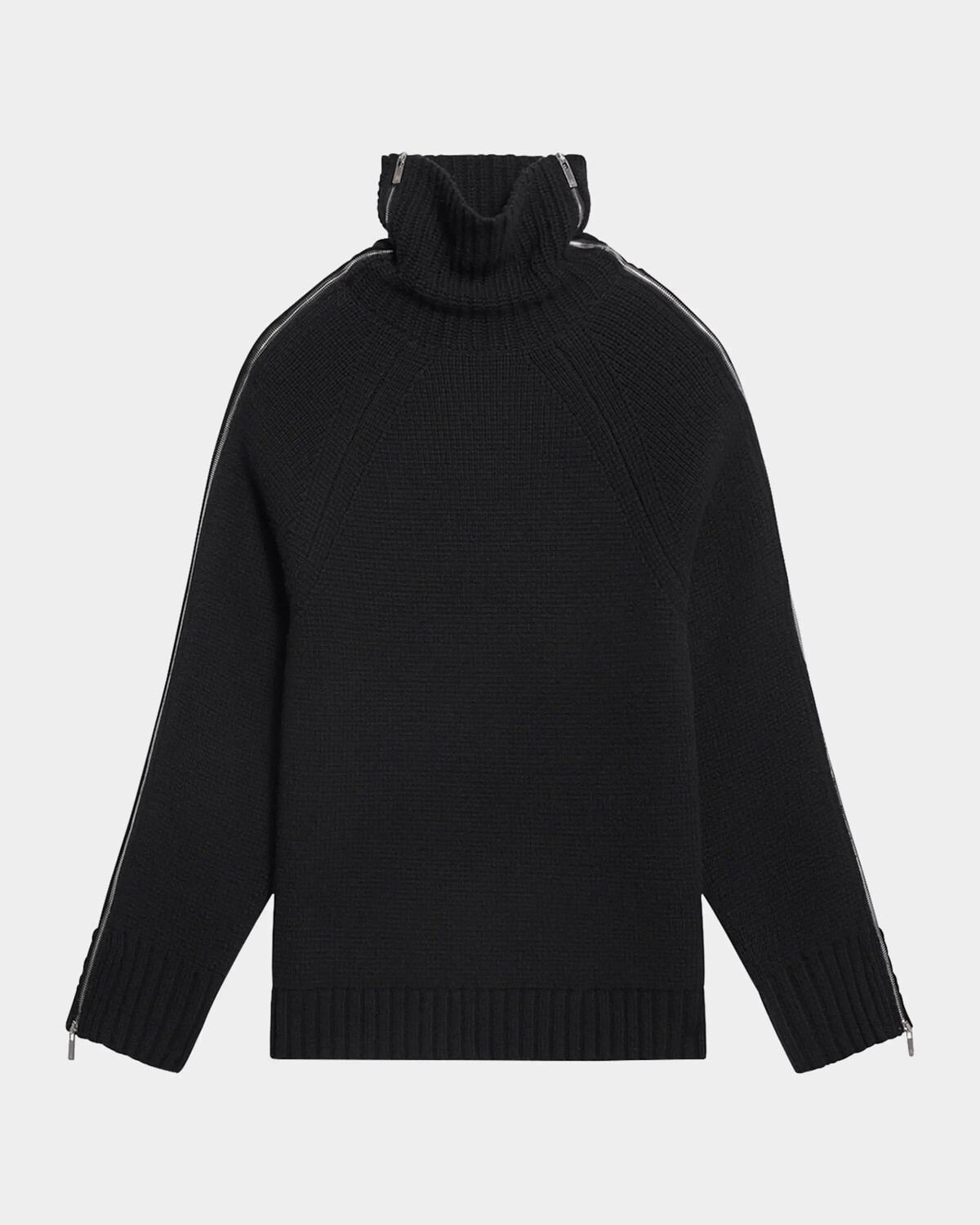 

Мужской шерстяно-кашемировый чемодан-свитер с высоким воротником Helmut Lang, цвет Blk