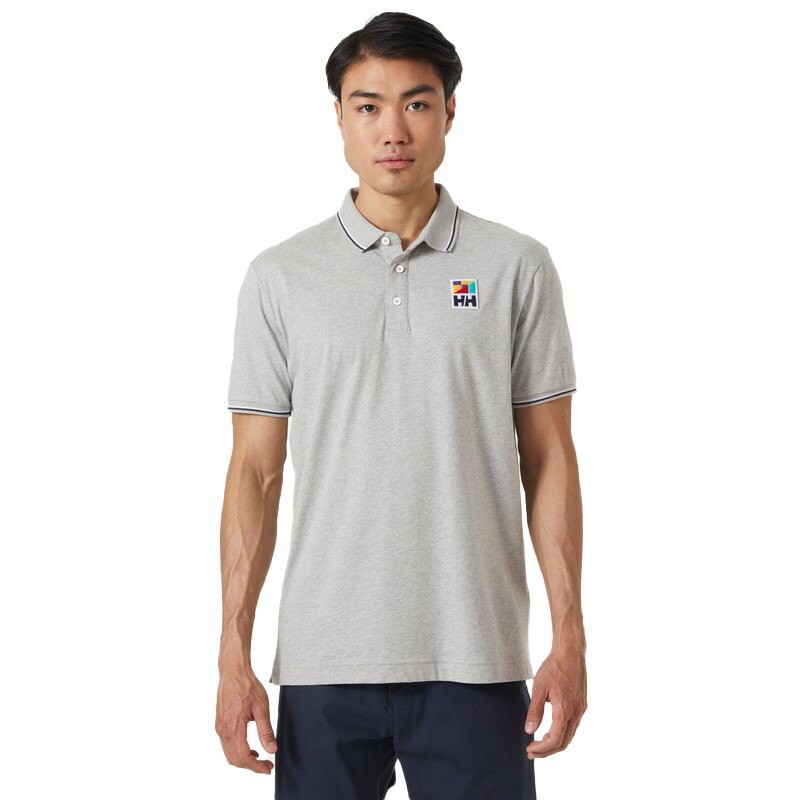 

Поло с коротким рукавом Helly Hansen, серый