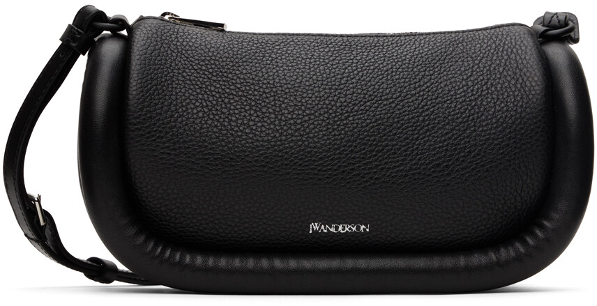 

Черная кожаная сумка через плечо Bumper-12 Jw Anderson, цвет Black