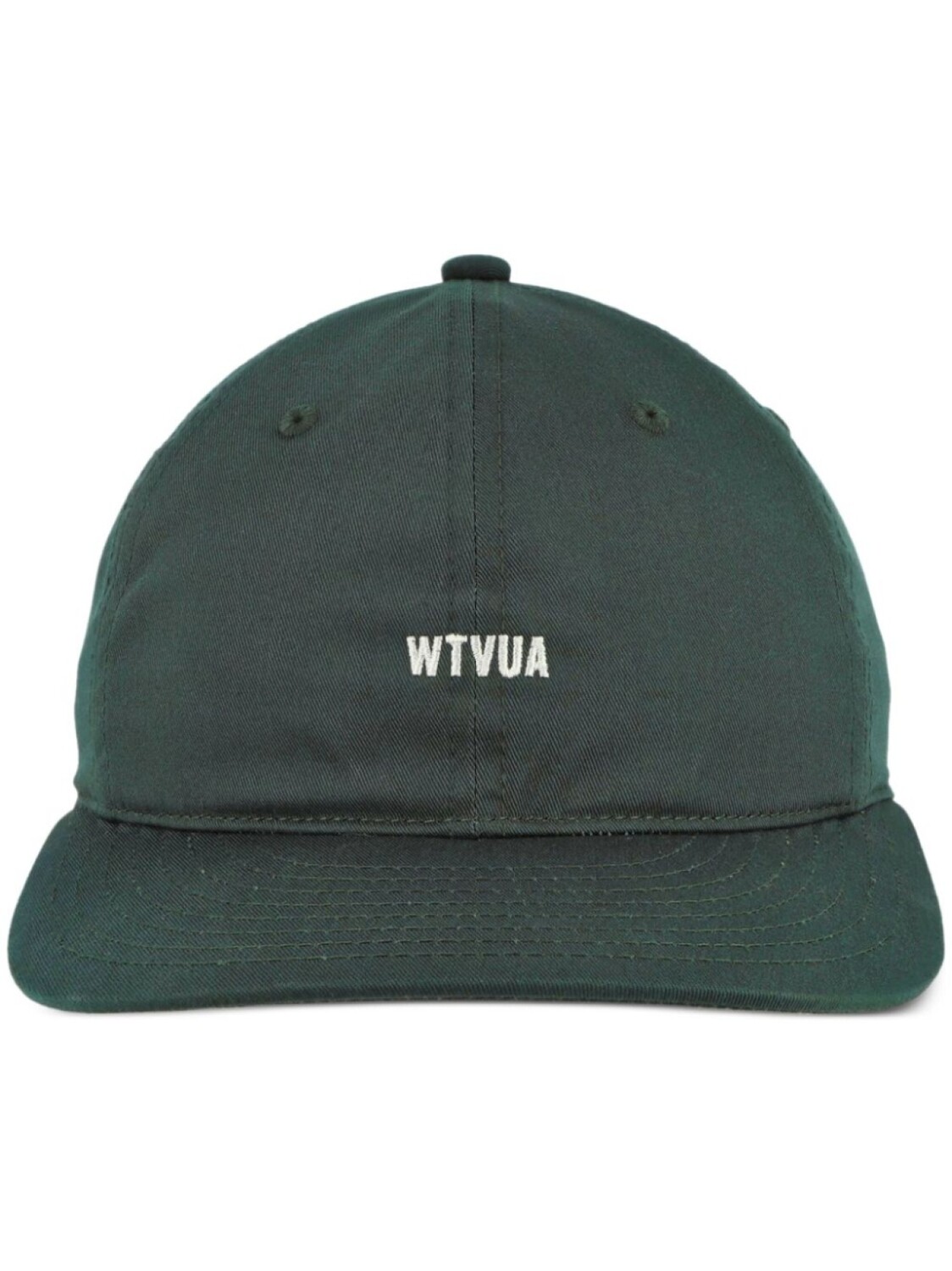 

WTAPS кепка с вышитым логотипом, зеленый