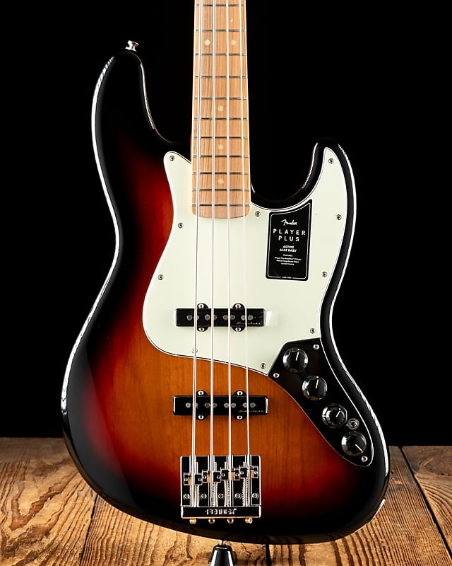 Басс гитара Fender Player Plus Jazz Bass - 3-Color Sunburst - Free Shipping