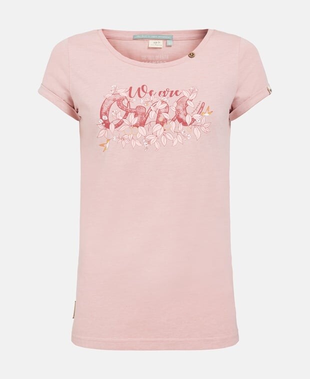 

Футболка Ragwear, античный розовый