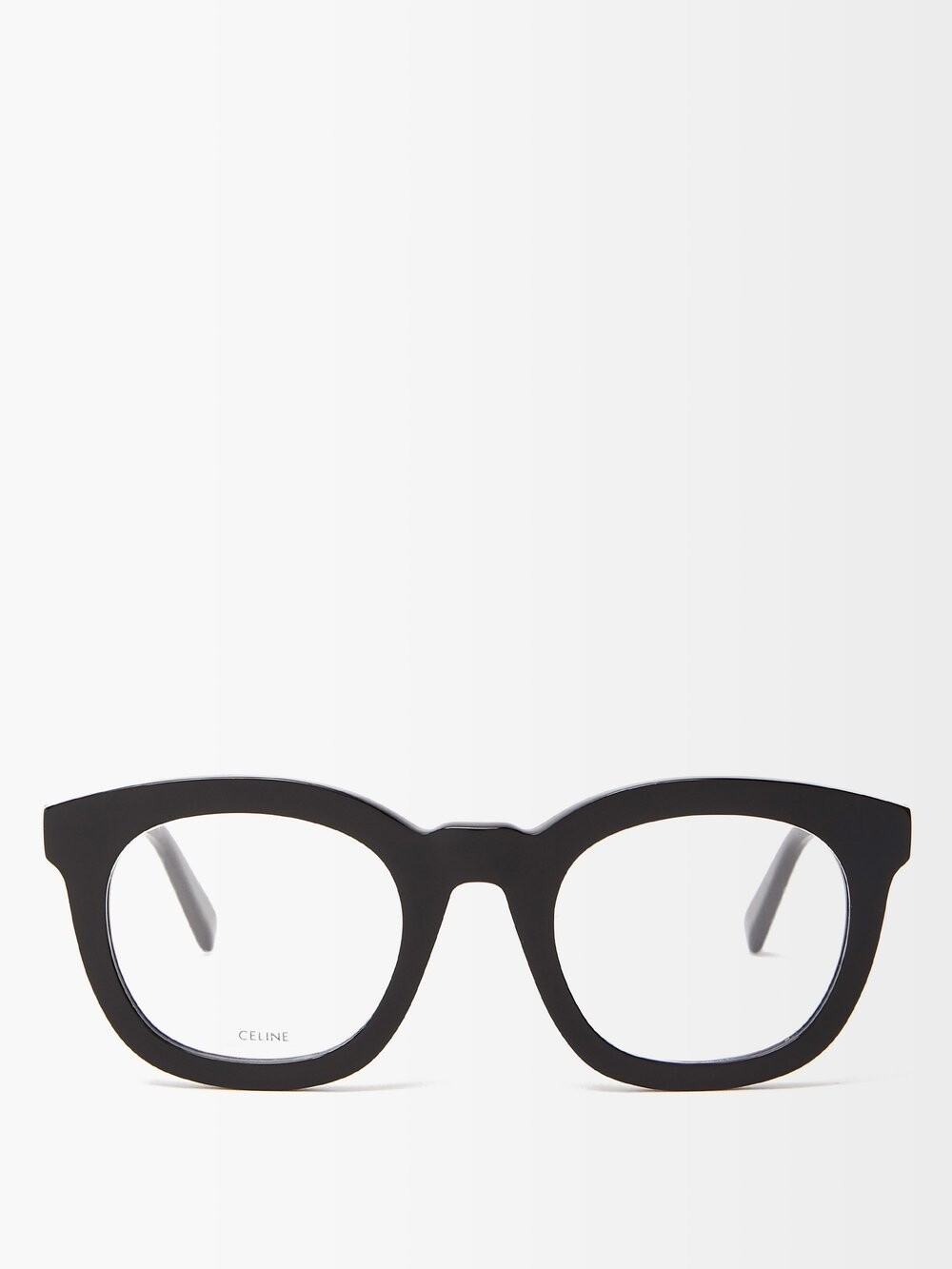 

Круглые очки из ацетата Celine Eyewear, черный