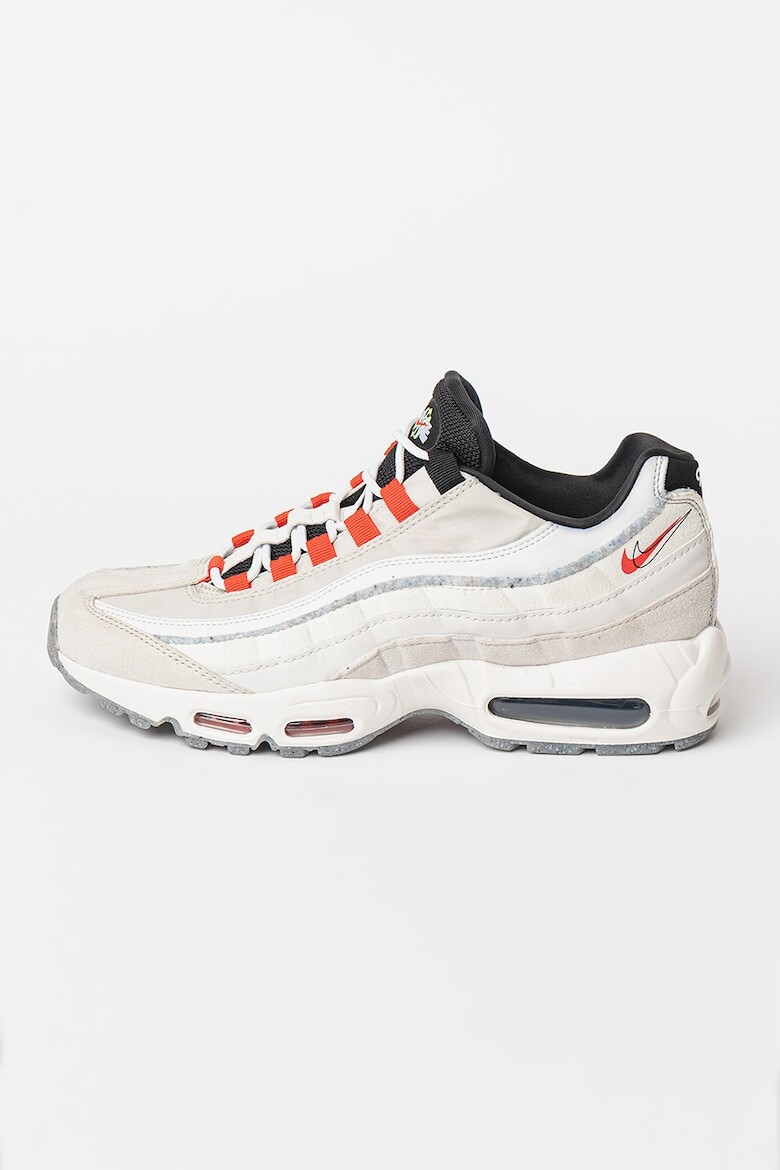 

Кожаные кроссовки Air Max 95 Nike, красный