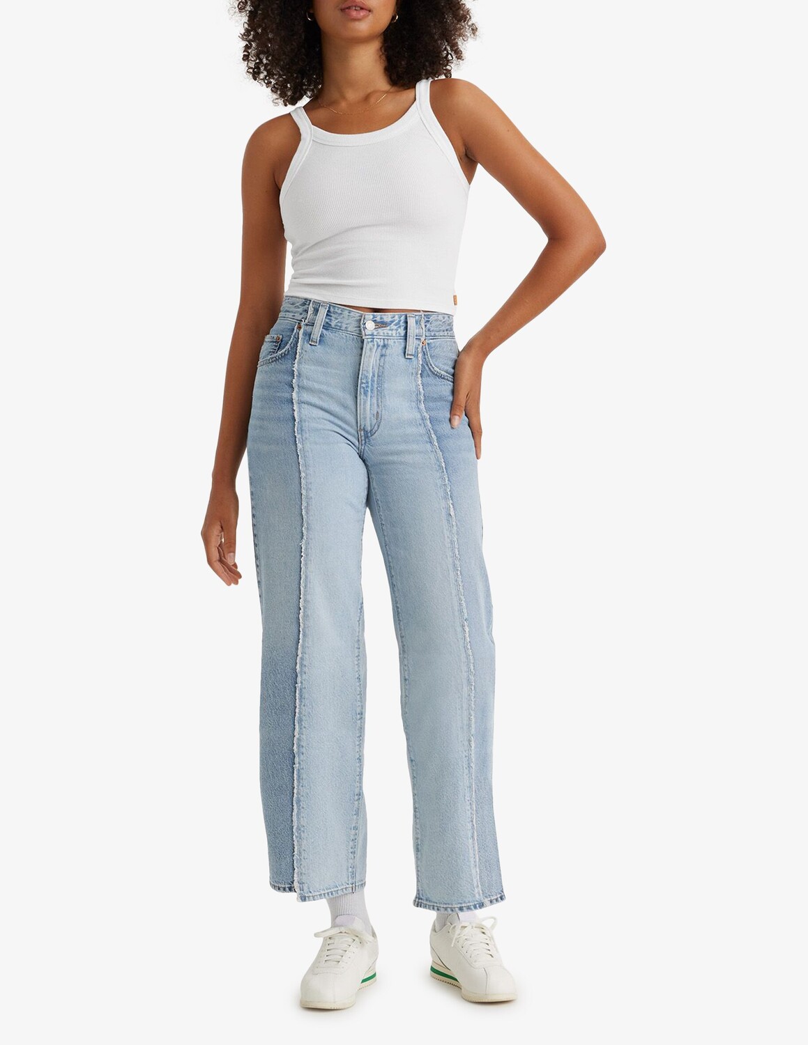 

Джинсы Baggy Dad Recrafted Levi's, светло-синий
