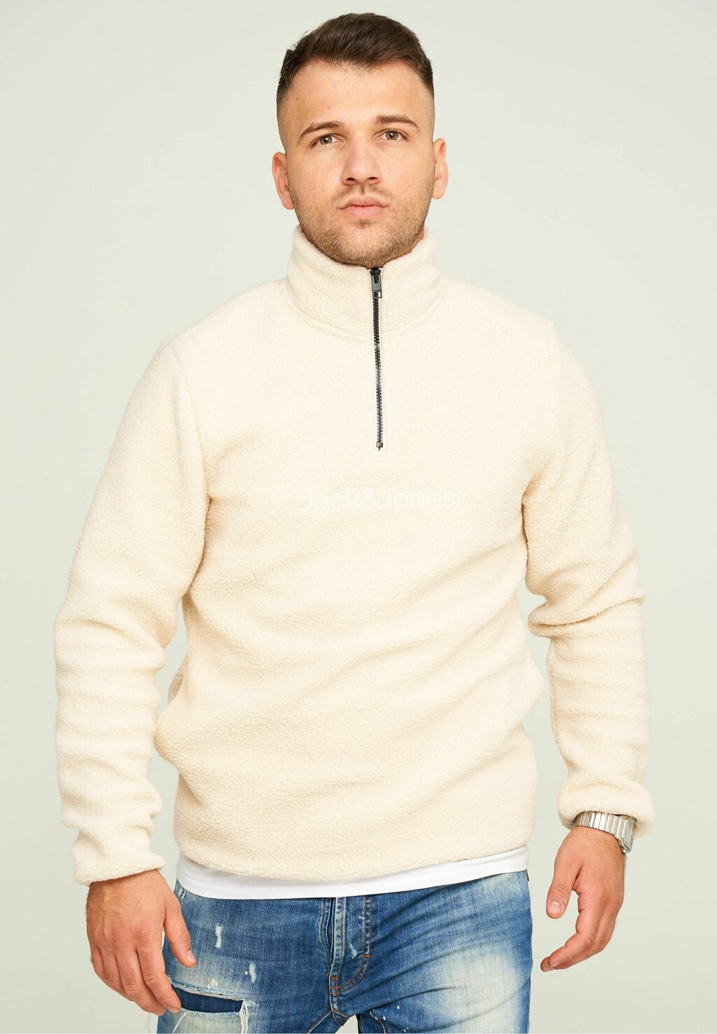 

Свитер флисовый VESPER Jack & Jones, цвет oatmeal
