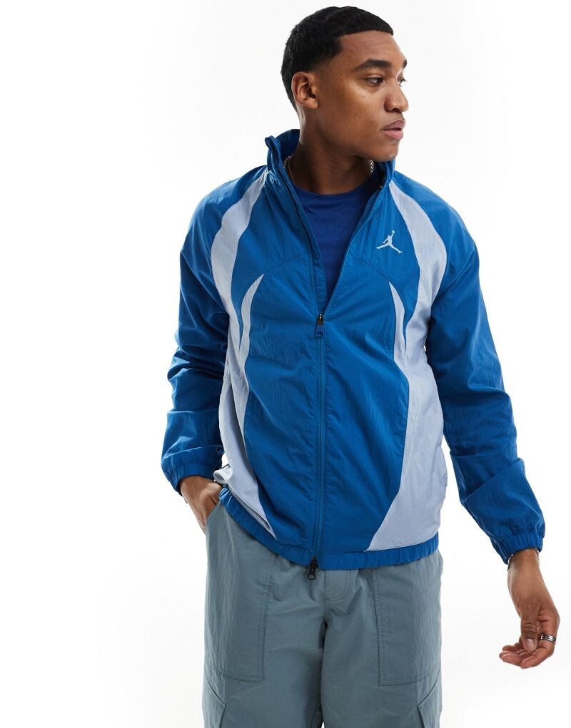 

Синяя утепленная куртка Jordan Sport Jam