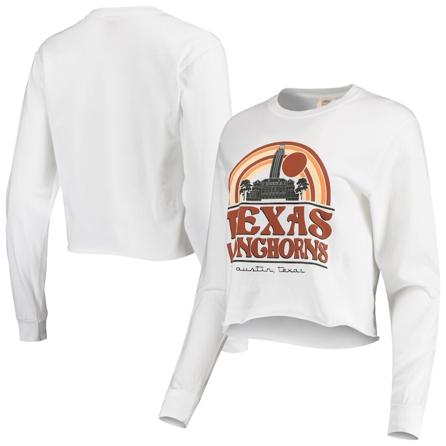 

Футболка с длинным рукавом Image One Texas Longhorns, белый