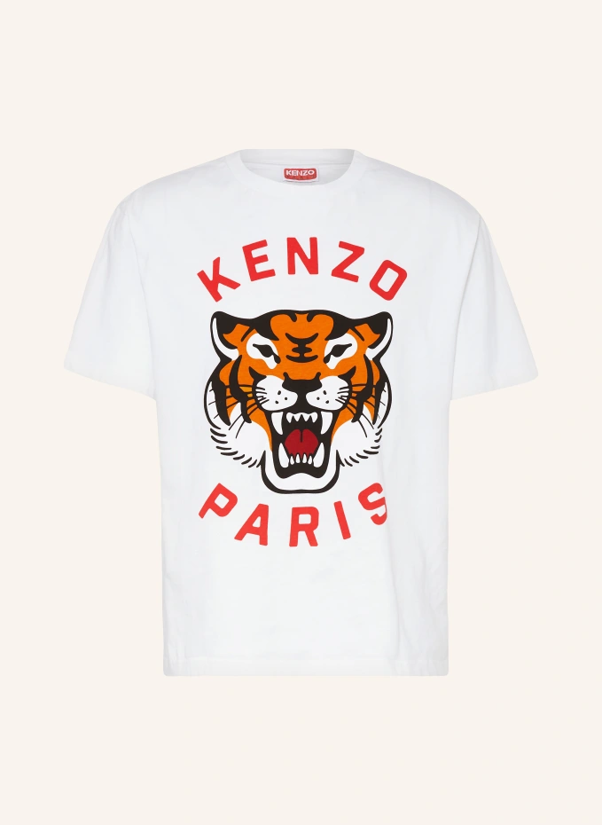 

Футболка тигр Kenzo, черный