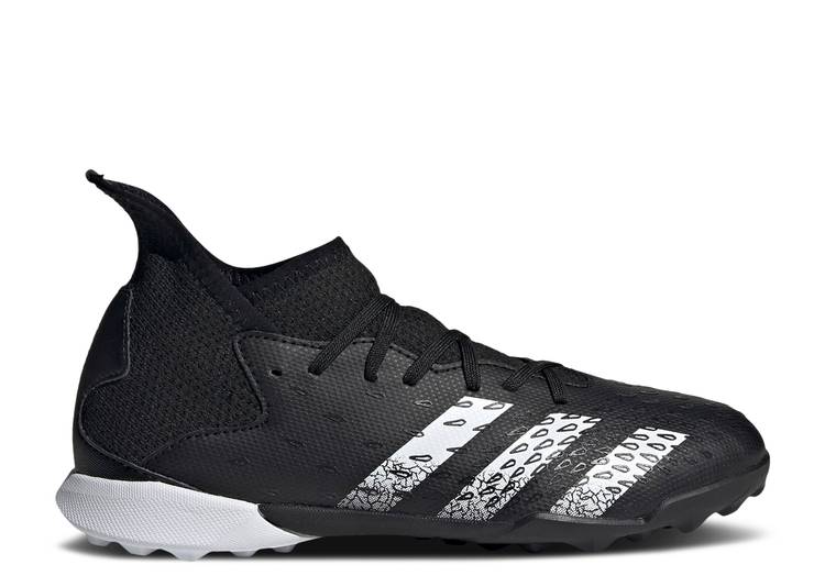 Кроссовки Adidas PREDATOR FREAK.3 TF J 'DEMONSCALE - BLACK WHITE', черный