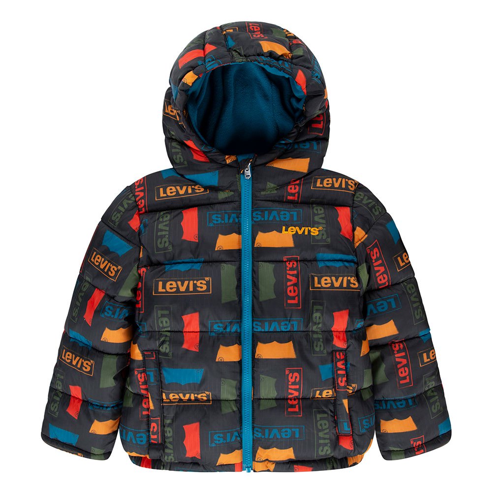 Куртка Levi´s Core AOP Kids Puffer, разноцветный