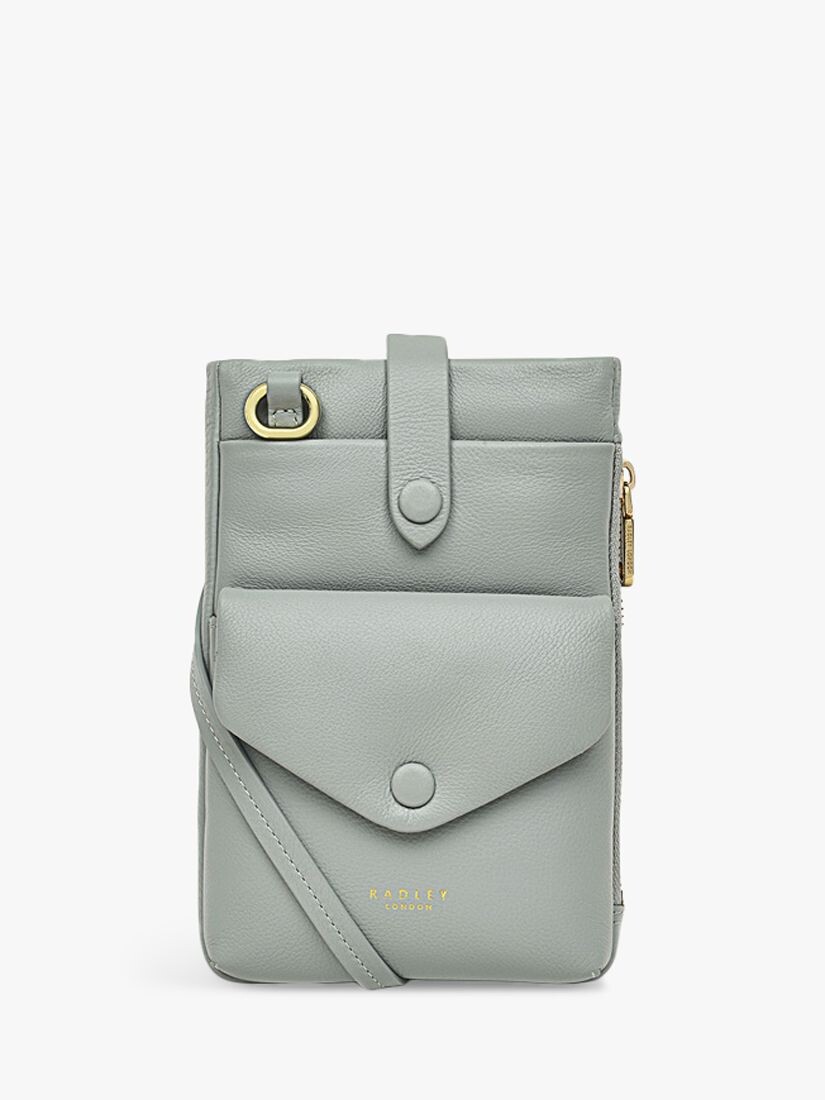 

Большая сумка через плечо для телефона Radley Mallow Street, эвкалипт