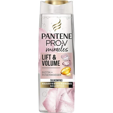

Pro-V Miracles Силиконовый шампунь Lift & Volume 250 мл биотин + розовая вода, Pantene