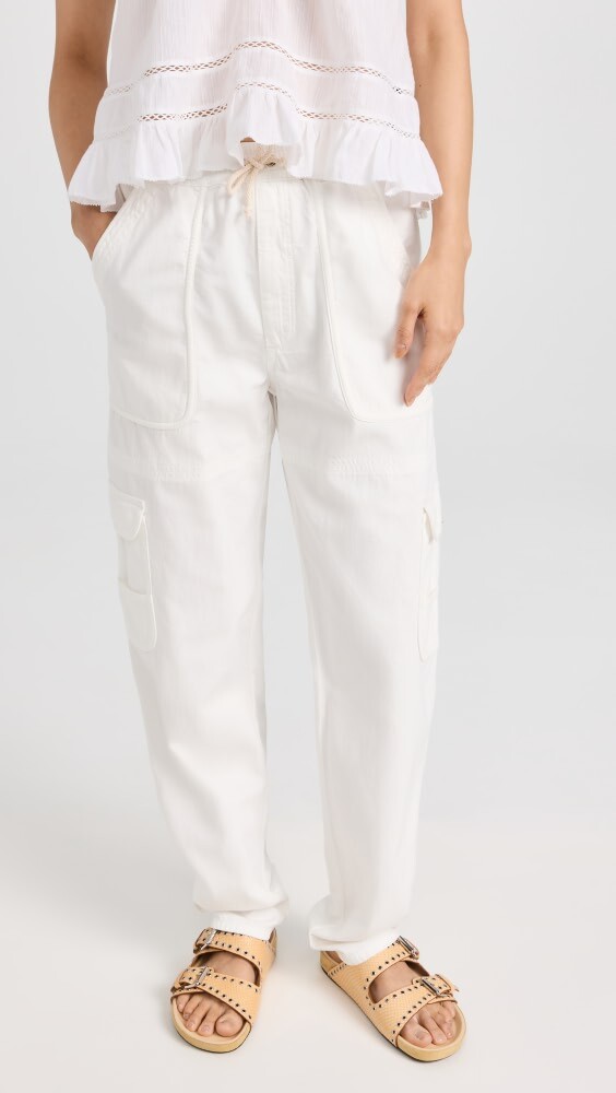 

Брюки Isabel Marant Étoile Viamao, белый