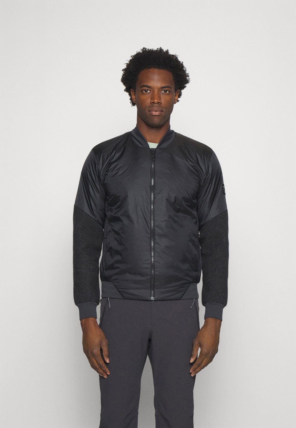 

Бомбер Chaquetas Salewa КУРТКА FANES, цвет black out