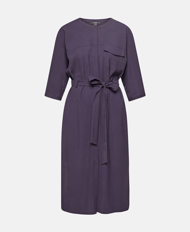 

Платье миди Esprit Collection, темно-синий