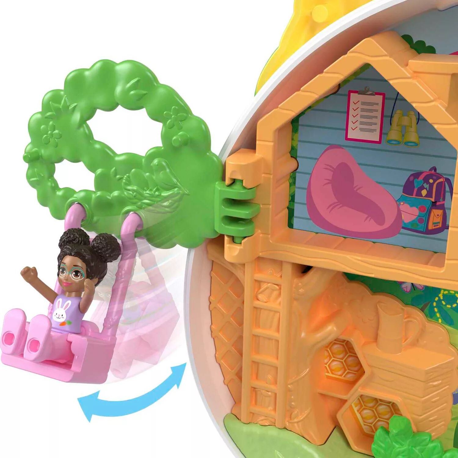 

Компактный игровой набор Polly Pocket Flower Garden Bunny Polly Pocket