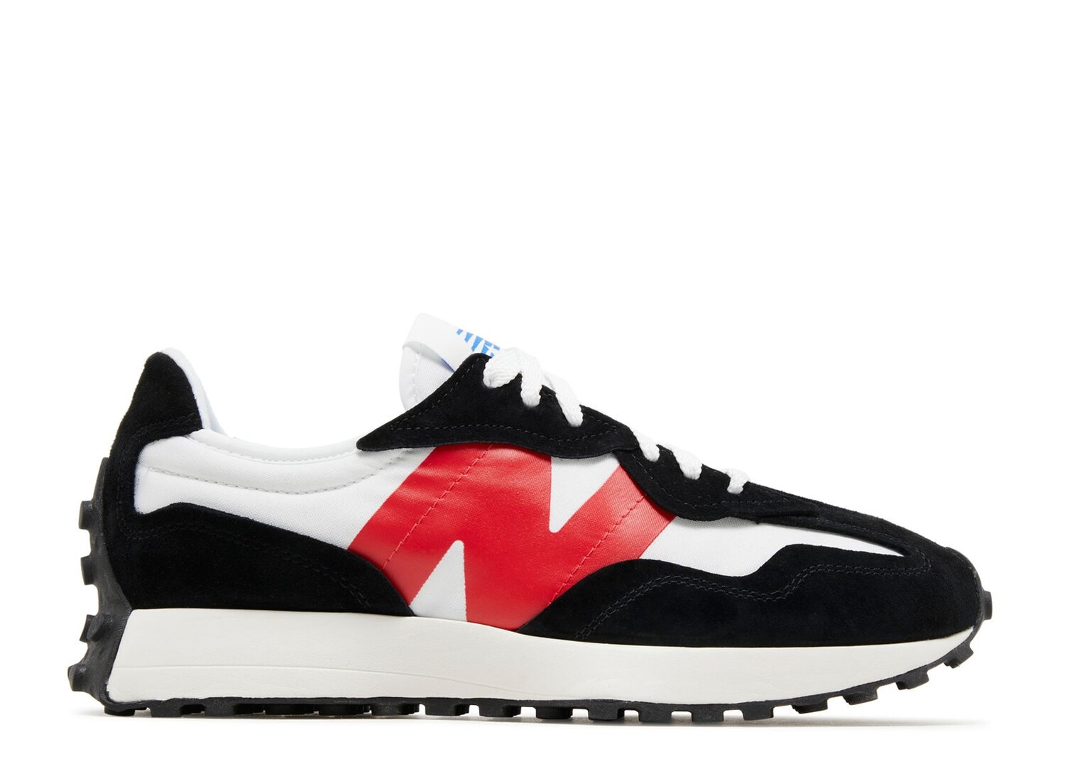 

Кроссовки New Balance 327 'Black White Red', черный