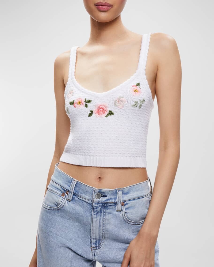 

Майка Brigida с вышивкой Alice + Olivia