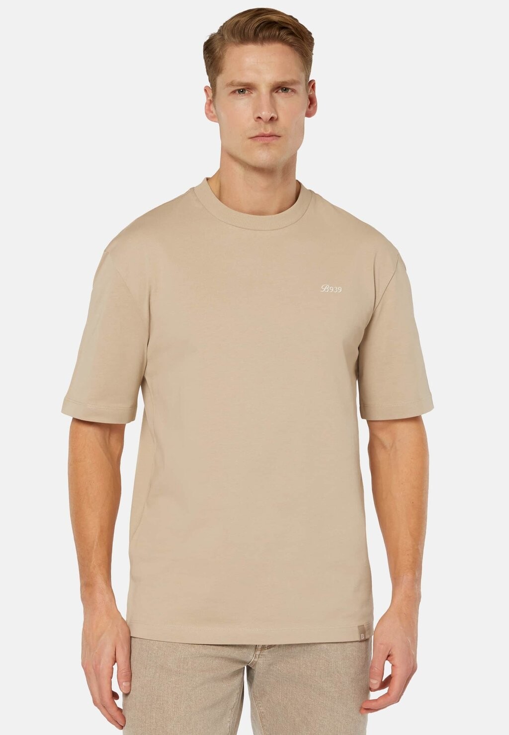 

Футболка базовая Boggi Milano, цвет beige