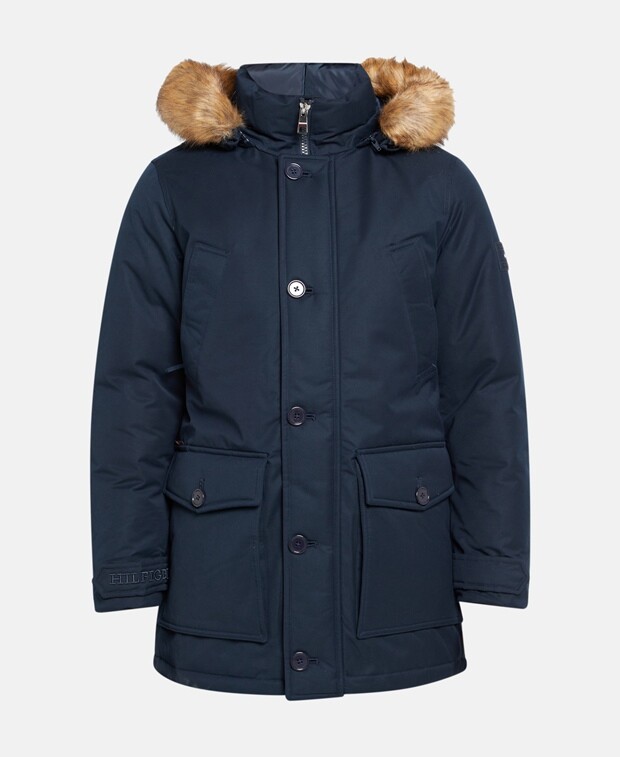 

Пуховик Tommy Hilfiger, цвет Slate Blue