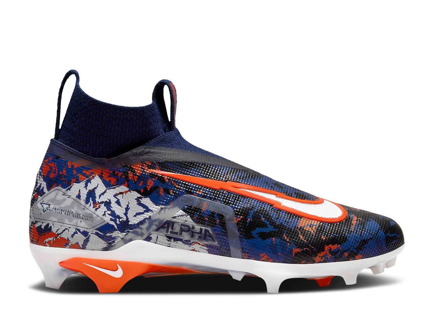 

Кроссовки Nike Russell Wilson X Alpha Menace Elite 3 'Denver Broncos Away', синий