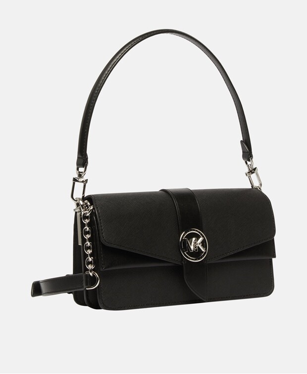

Кожаная сумка через плечо Michael Michael Kors, черный