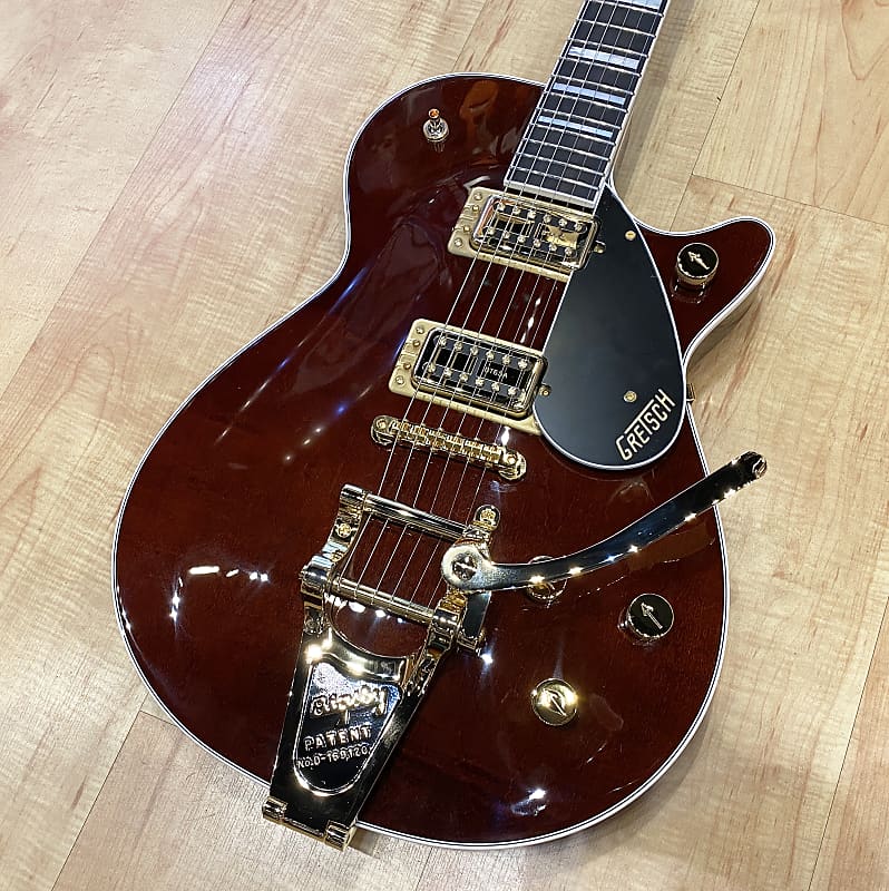 

Электрогитара Gretsch G6228TG Players Edition Jet BT with Bigsby Electric Guitar 2021 Walnut Stain