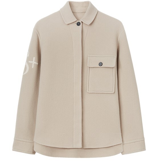 

Куртка-рубашка Jil Sander, бежевый