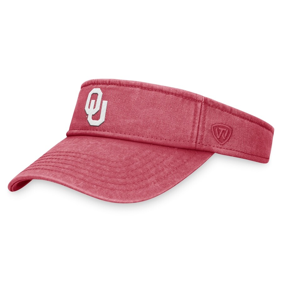 

Козырек Top of the World Oklahoma Sooners, малиновый
