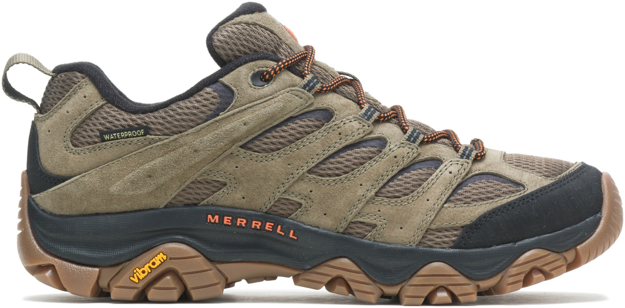 цена Водонепроницаемые походные мужские ботинки Merrell Moab 3, зеленый