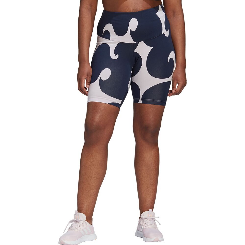 

Леггинсы adidas Marimekko Rib Knee- Big, синий