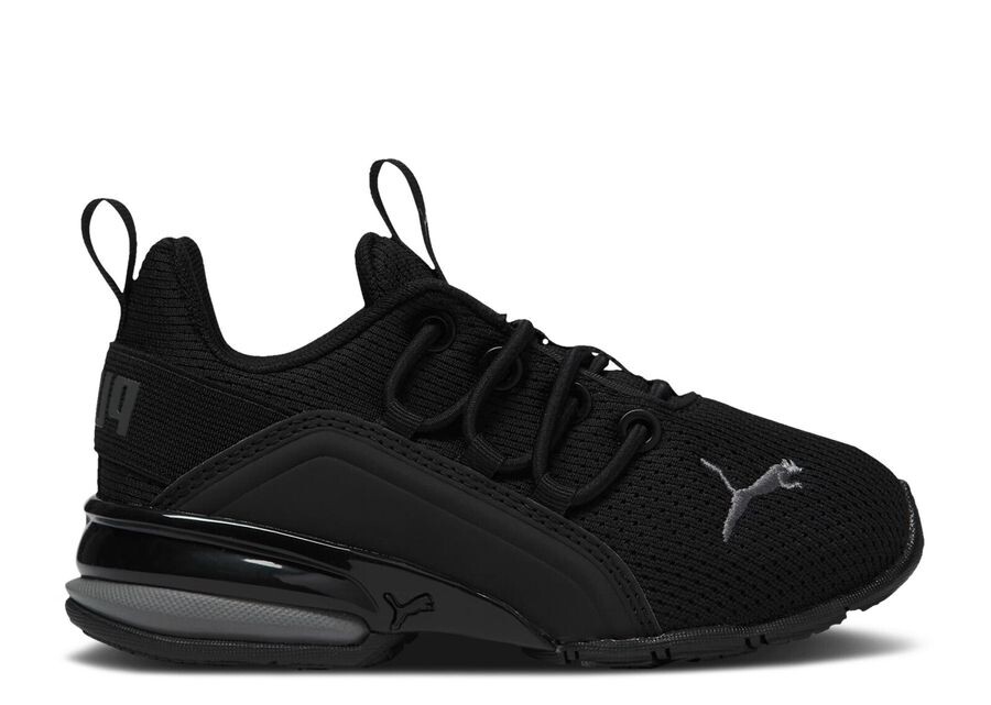 

Кроссовки Puma Axelion Mesh Little Kid 'Black Dark Coal', черный