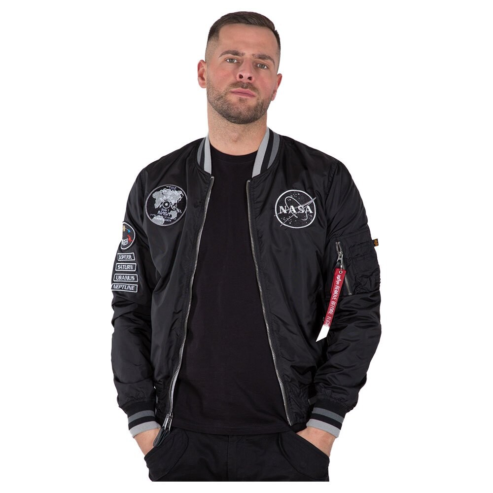 

Куртка Alpha Industries MA-1 NASA Voyager Reversible, черный