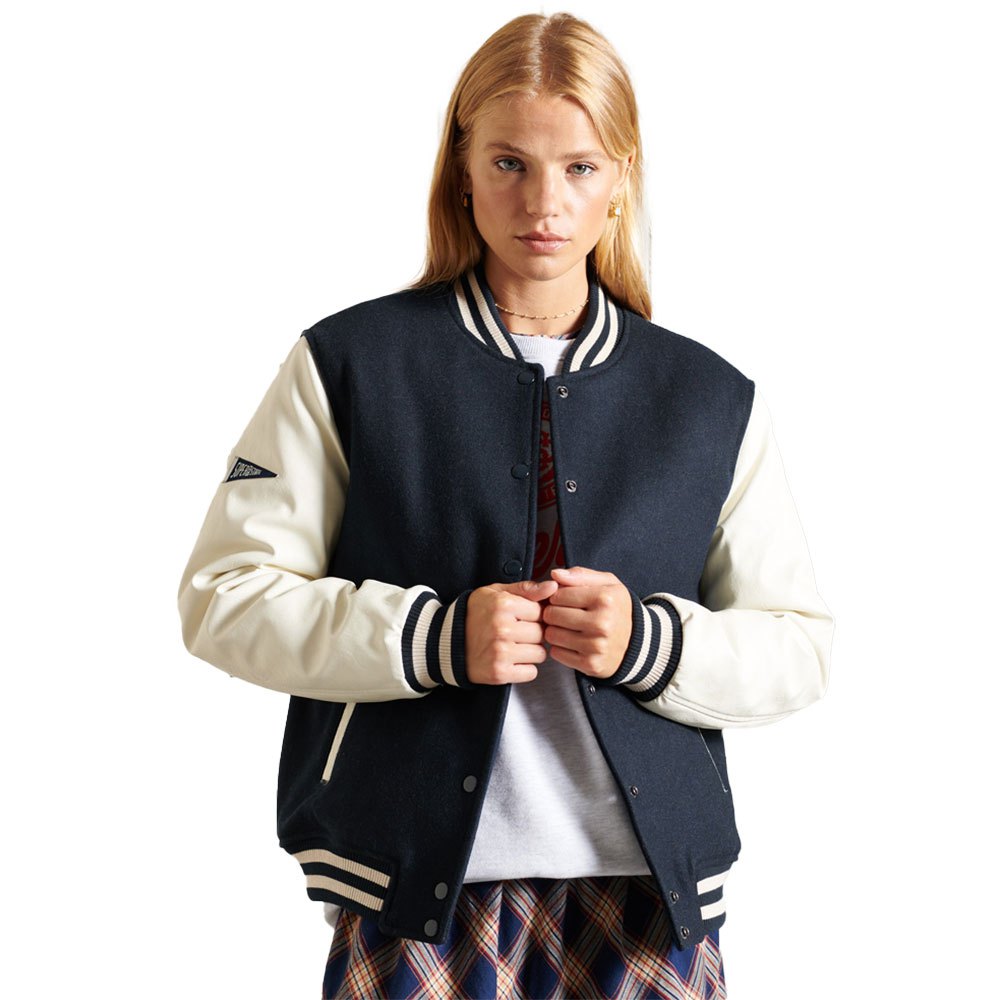 Куртка Superdry College Varisty Bomber, синий