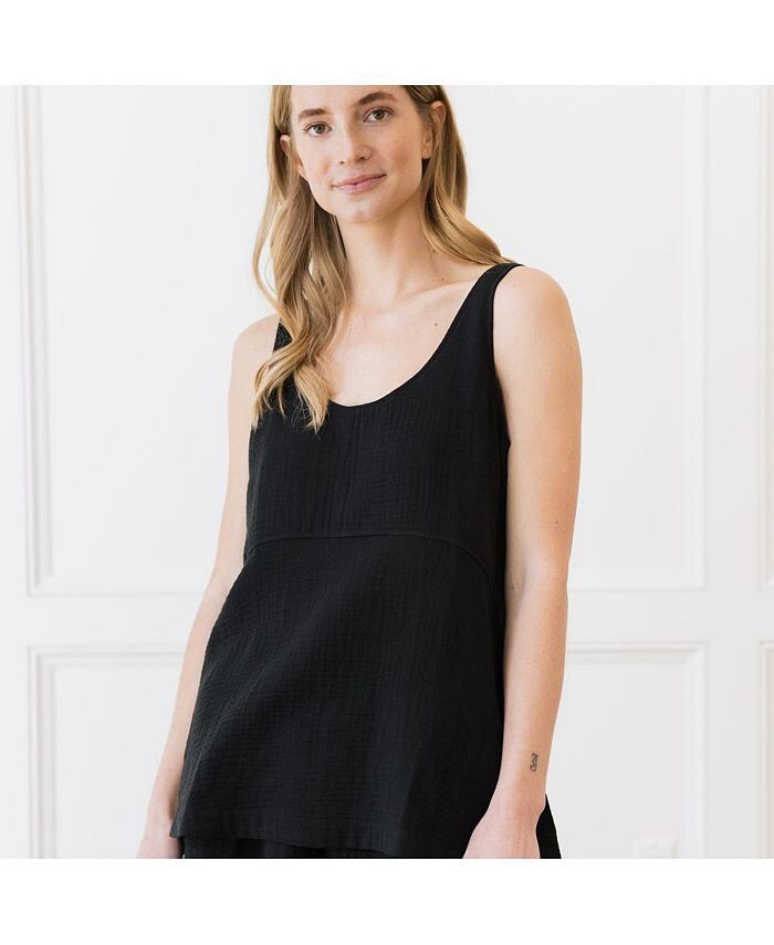 

Женская майка Boardwalk Breeze Tank Cozy Earth, черный