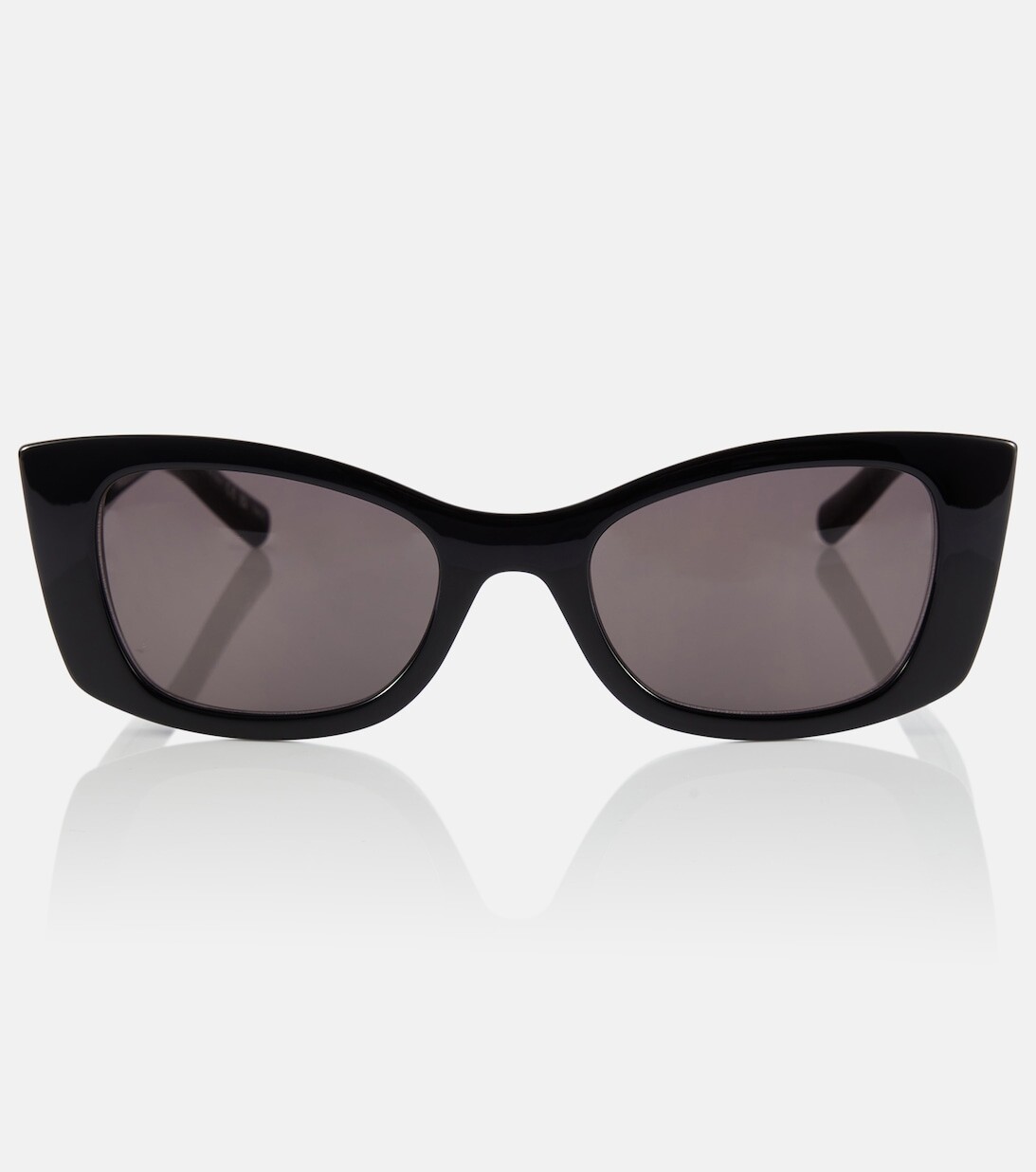 

Солнцезащитные очки SL 593 "кошачий глаз" Saint Laurent, черный